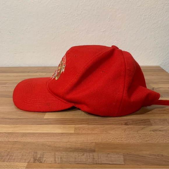 Vintage NFL Football San Francisco 49ers Snap Back Hat Adult One Size Flawed - Picture 3 of 7